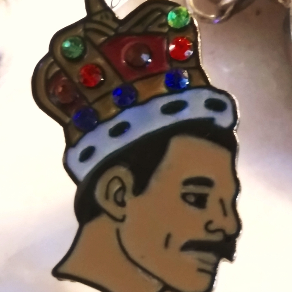 Freddie Mercury Lapel Pin Rare